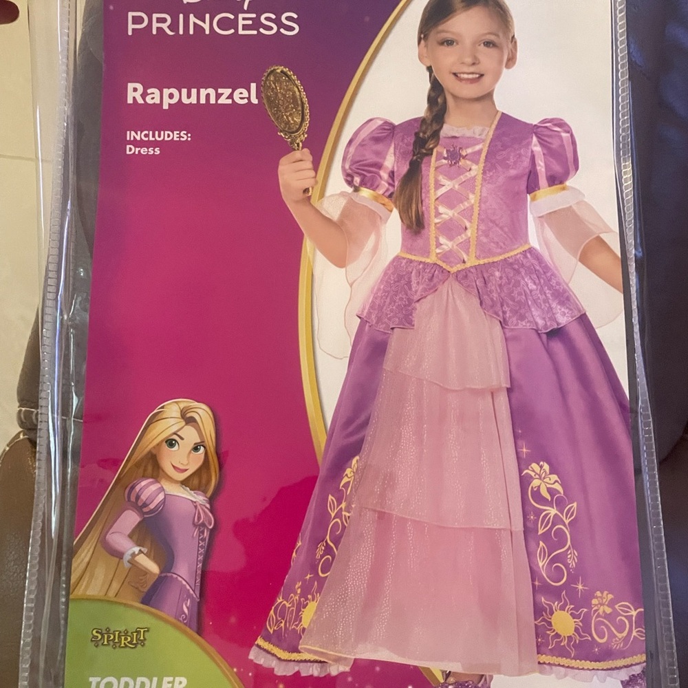 Princess Rapunzel Kids Costume - Purple and Pink